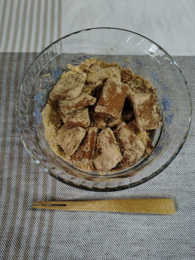 きな粉のおやつ