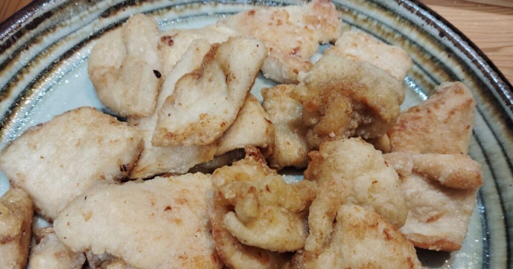鶏胸肉の唐揚げ