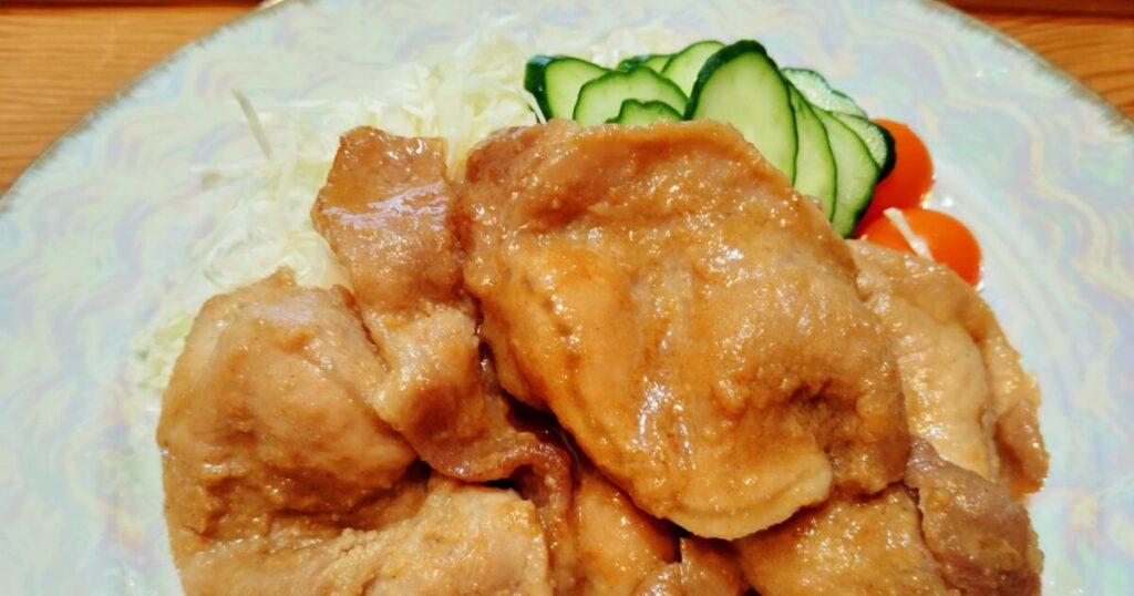 豚肉のみそ漬け焼き