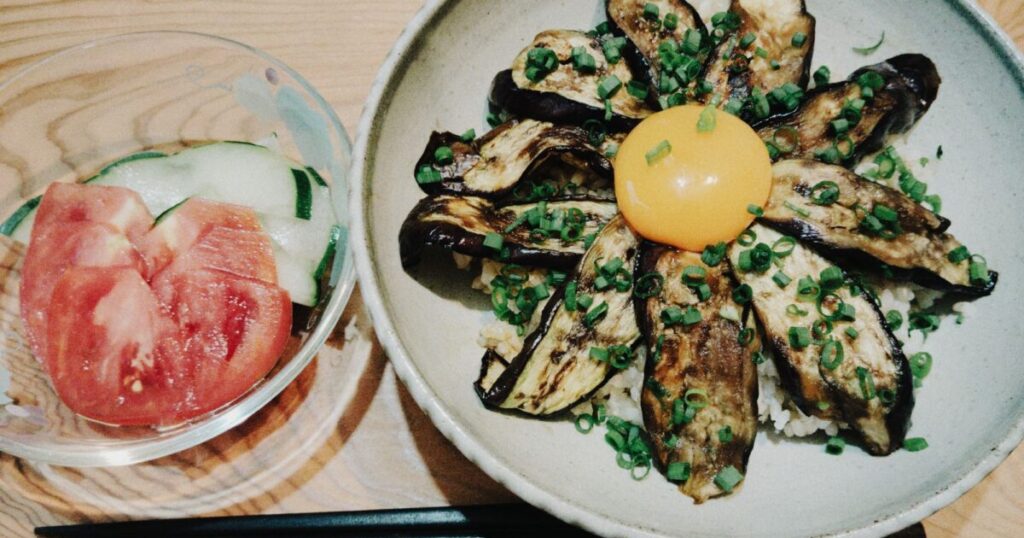 茄子の蒲焼き